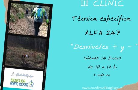 II Clinic de Técnica específica  ALFA 247  "Desniveles + y -" II Clinic de Técnica específica  ALFA 247  "Desniveles + y -"