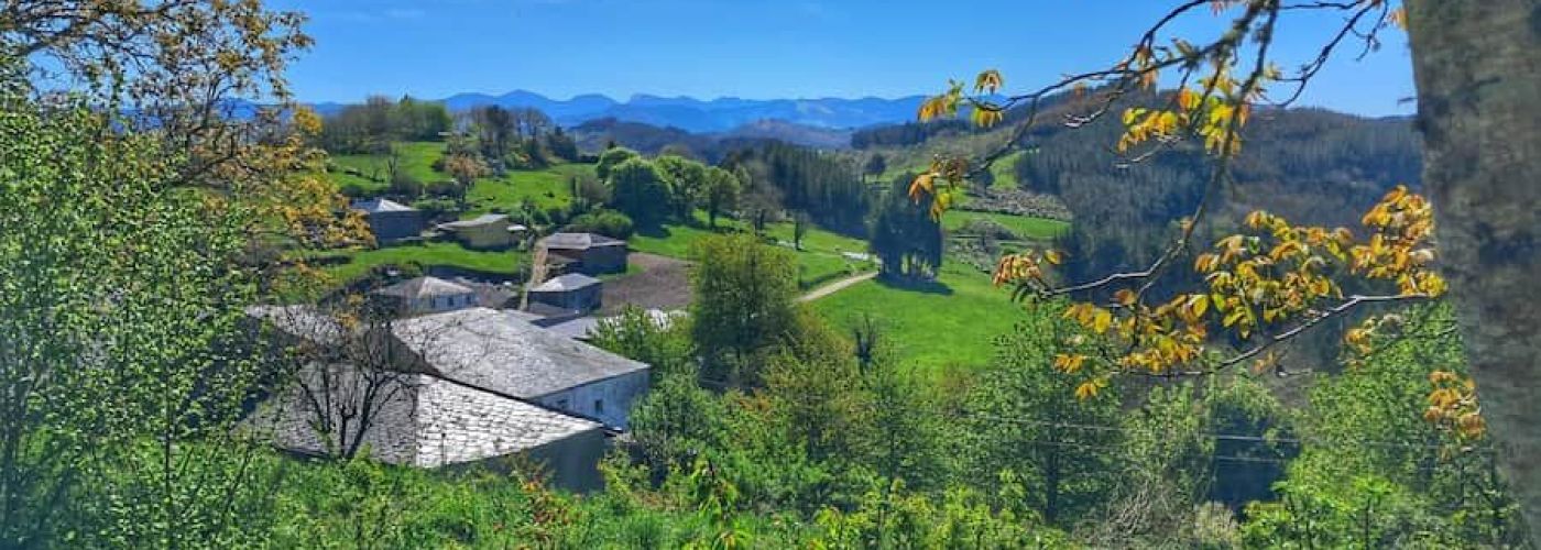 Primavera en el río Donsal.