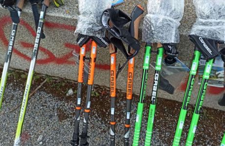 Estrenando bastones Estrenando bastones