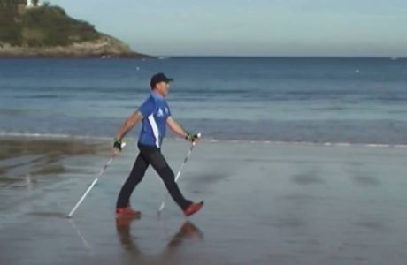 Beach Nordic Walking Beach Nordic Walking