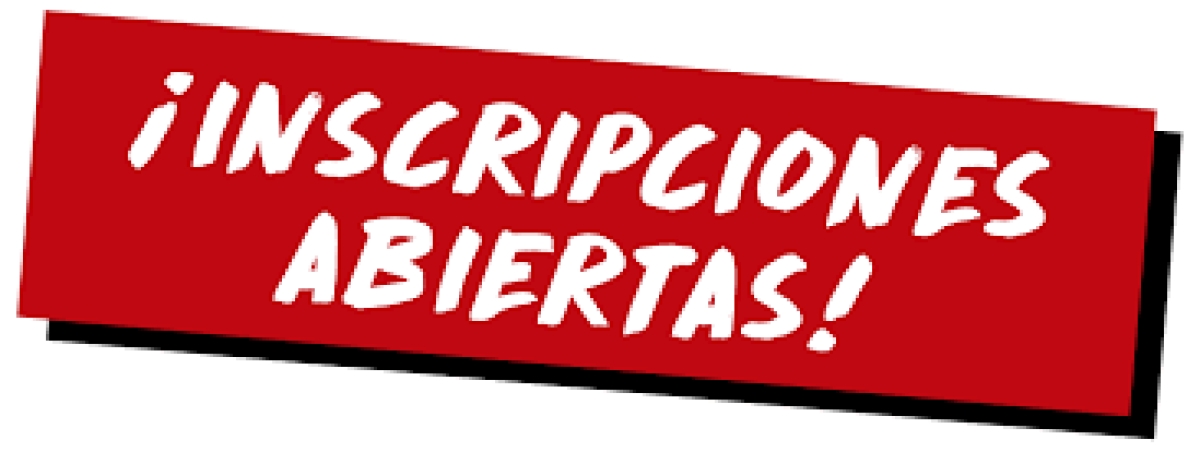 inscripciones abiertas