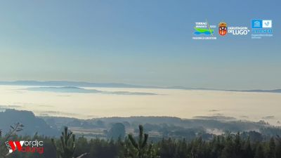 Rías de nubes en la Reserva Biosfera Terras do Miño.